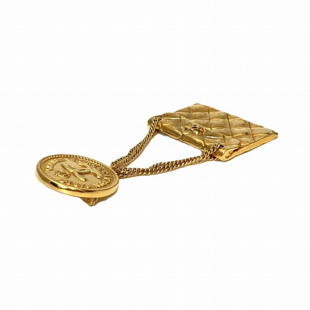 CHANEL Gold Brooch - Picture 8 of 10